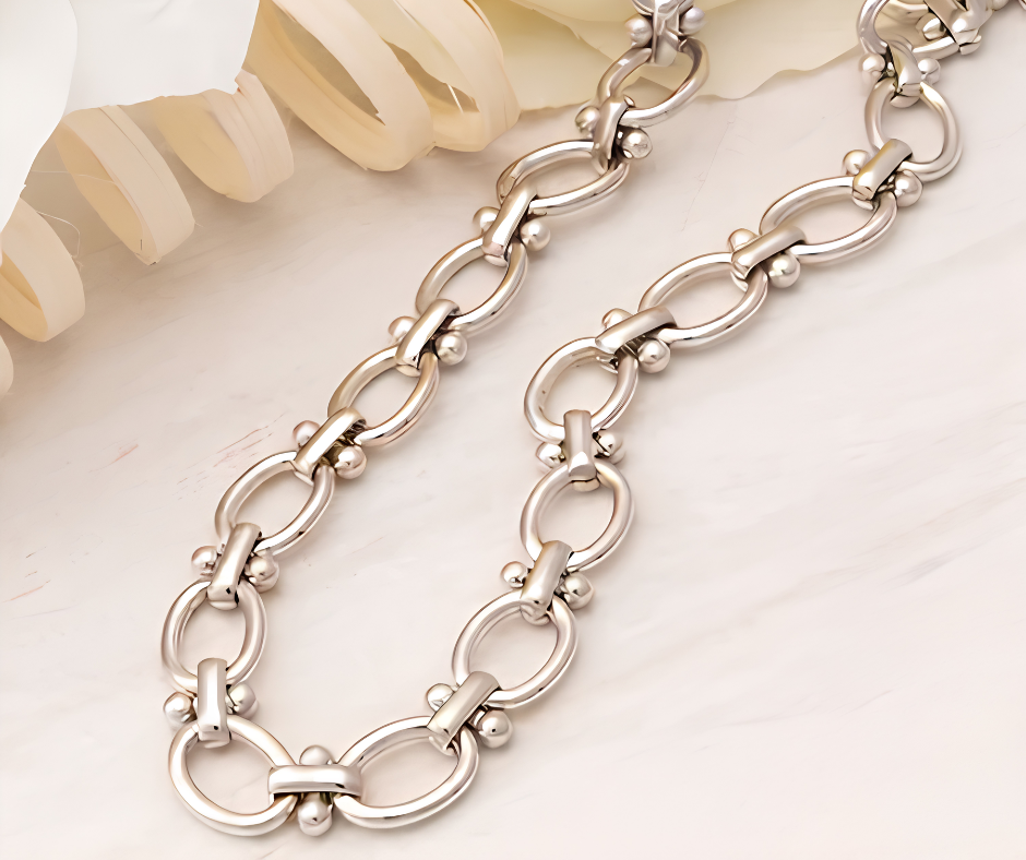 LUX Round and Bead Chain Necklace