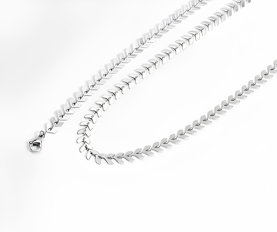 LUX Chevron Chain Necklace