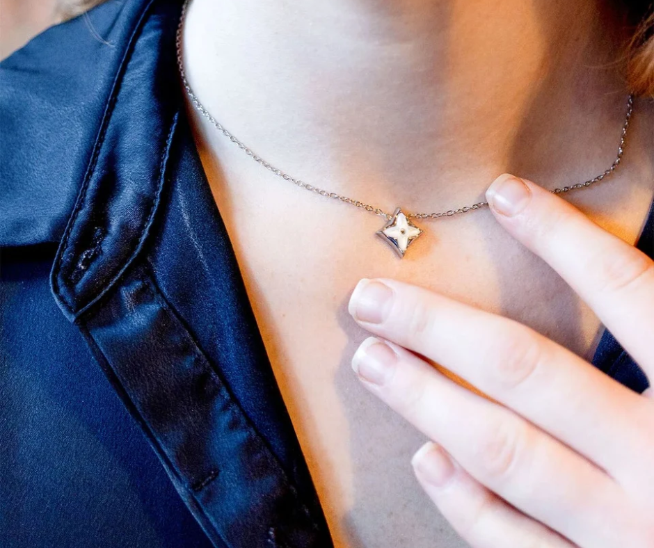 LUX Mother Of Pearl Star Pendant