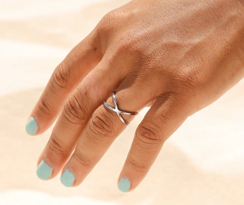 LUX Atomic X Geometric Ring