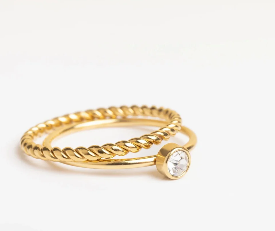 LUX 14K Gold Filled PLUS Braided Spacer Ring