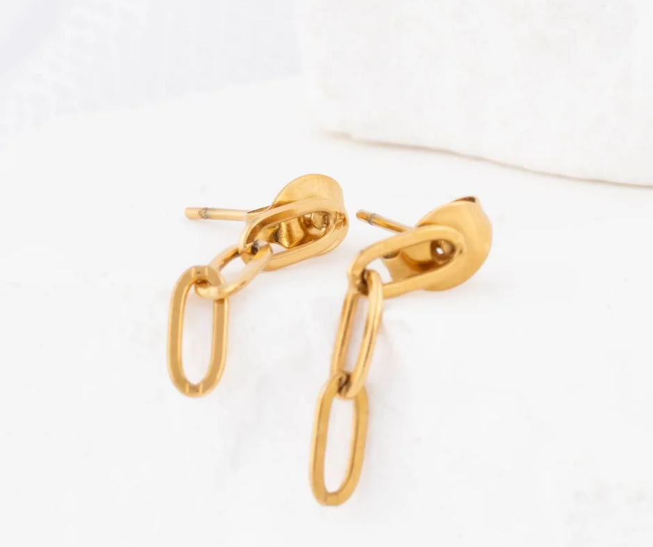 LUX Paperclip Earrings