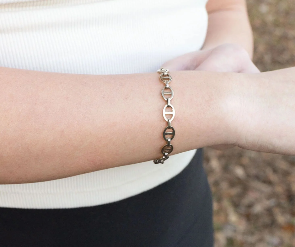 LUX Thick Oval Chain Bracelet