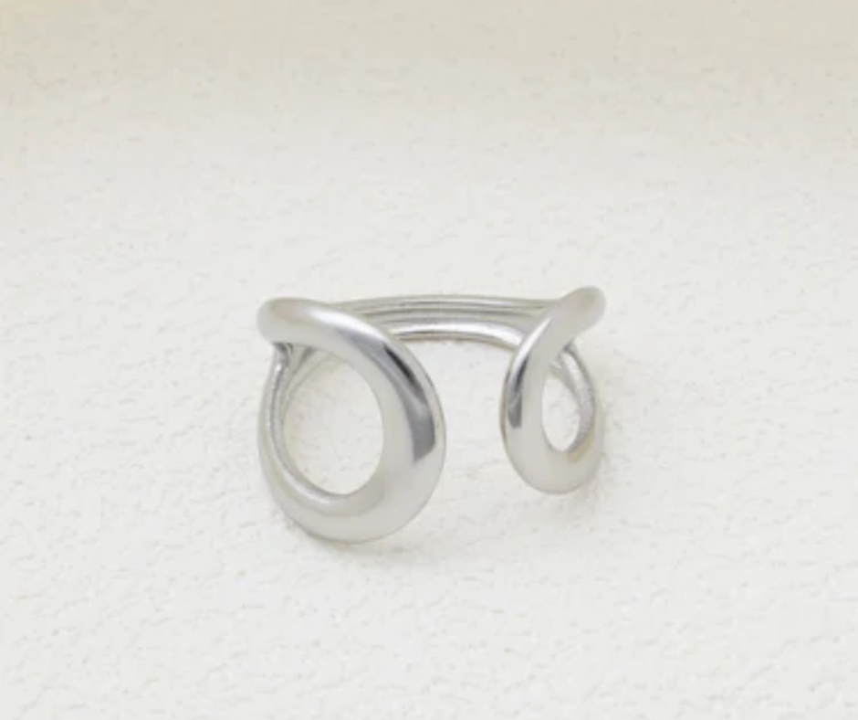 LUX Crescent Cuff Adjustable Ring