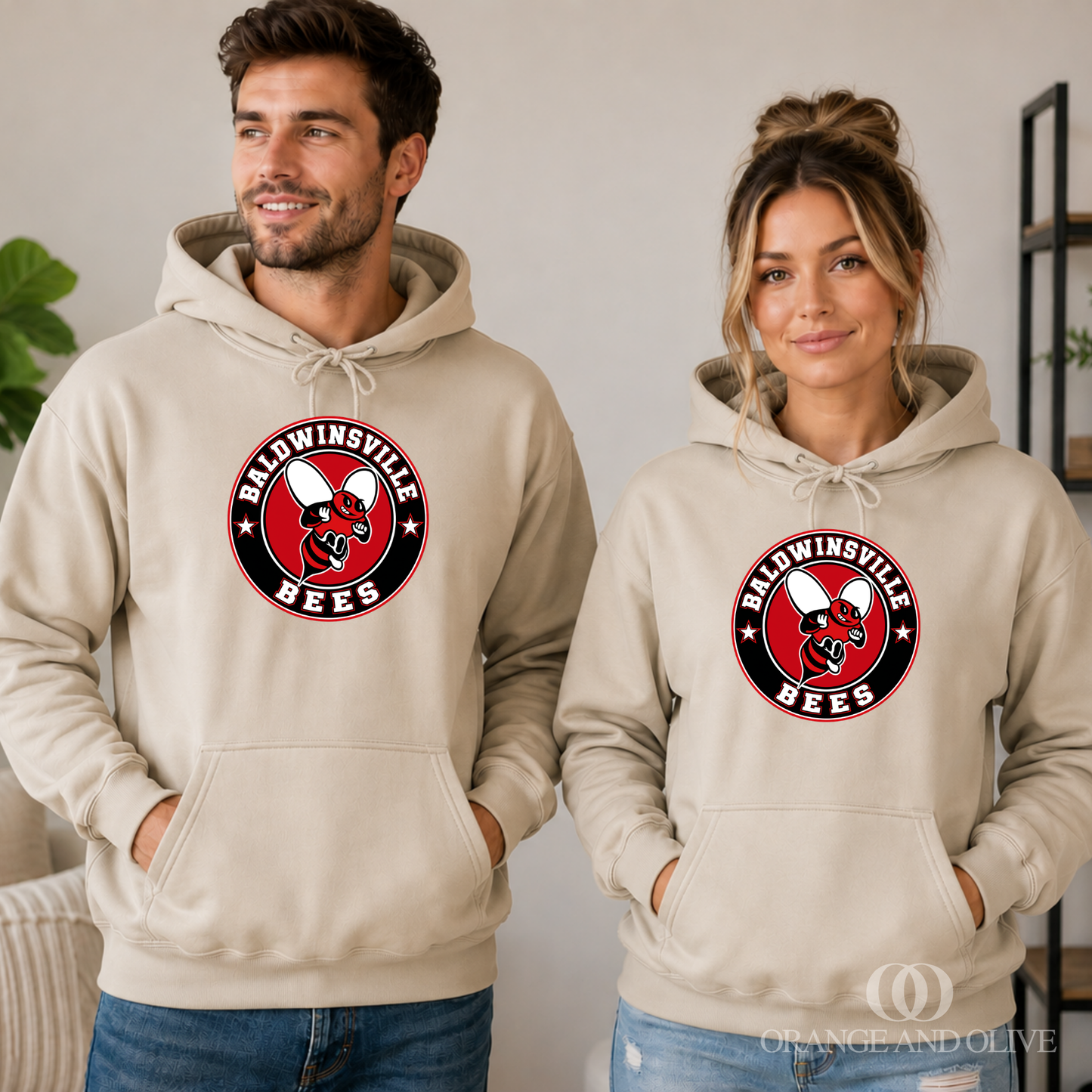 Hoodie Circle Logo ADULT - Reynolds Fundraiser