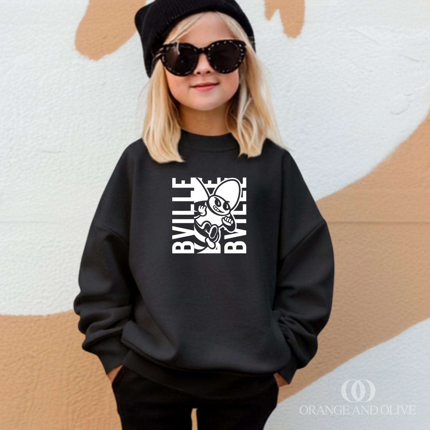 Crew BEE Sweatshirt YOUTH - Reynolds Fundraiser