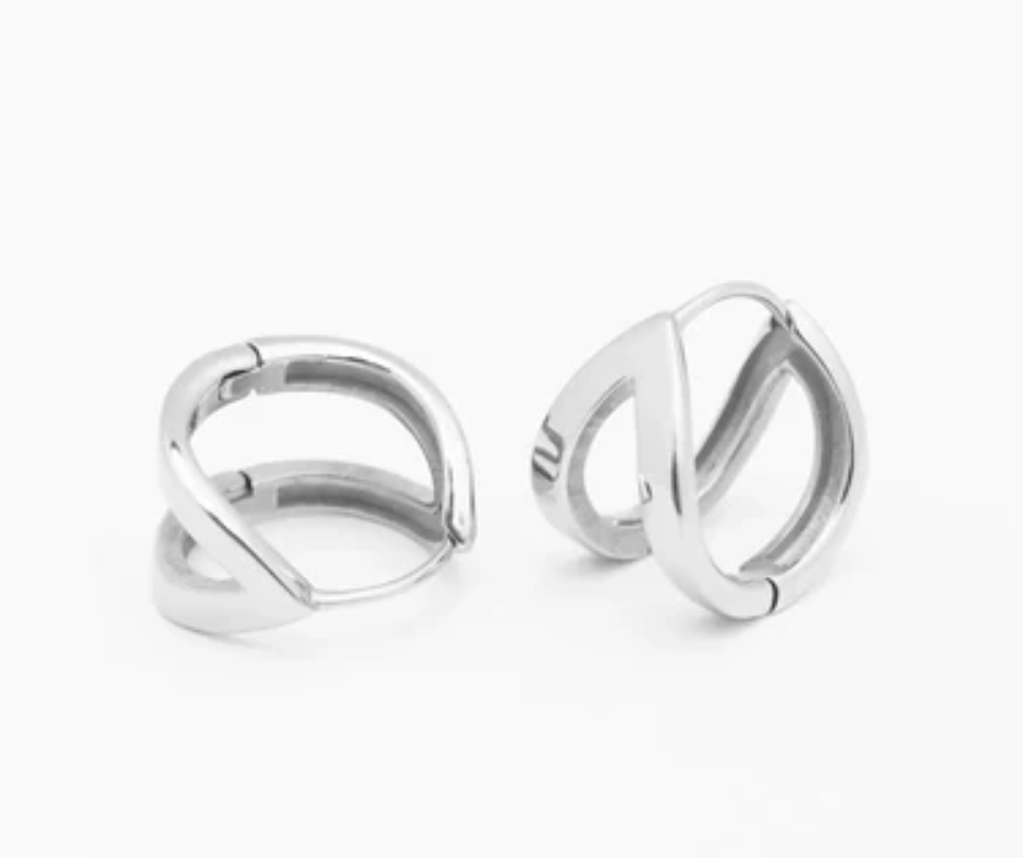 LUX Split Hoop Earring