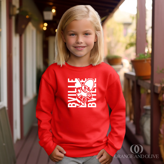 Crew BEE Sweatshirt YOUTH - Reynolds Fundraiser