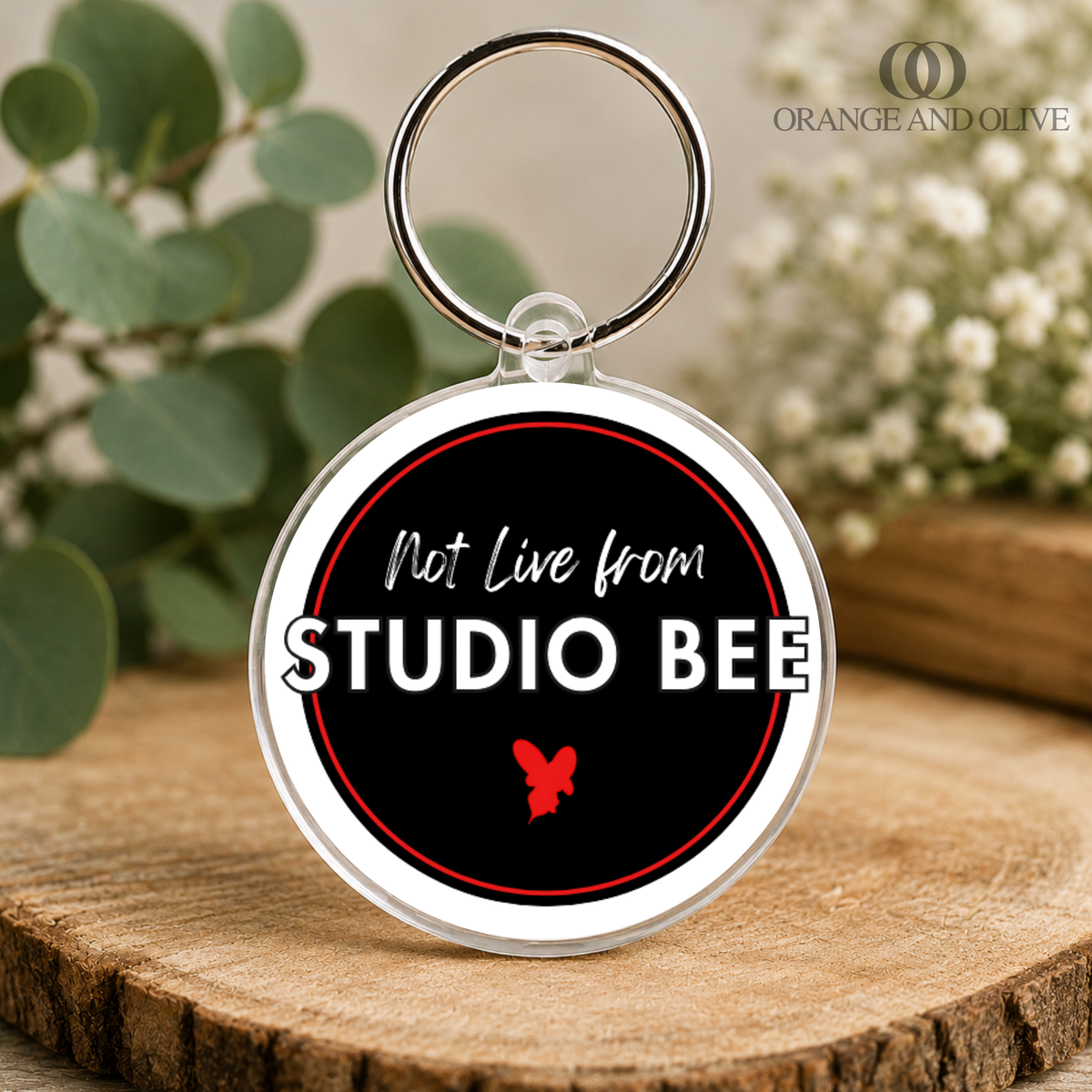 LOGO Keychain - Baker News