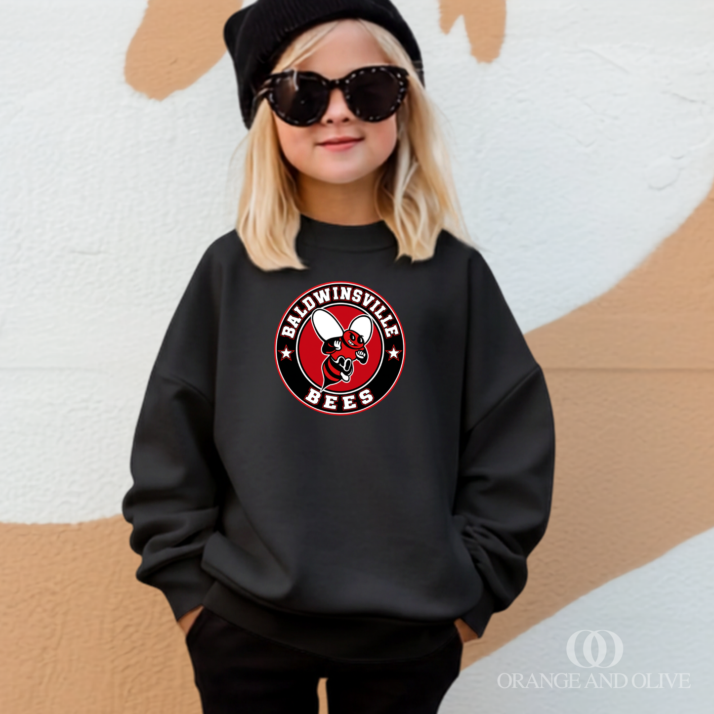 Crew Circle Logo Sweatshirt YOUTH - Reynolds Fundraiser