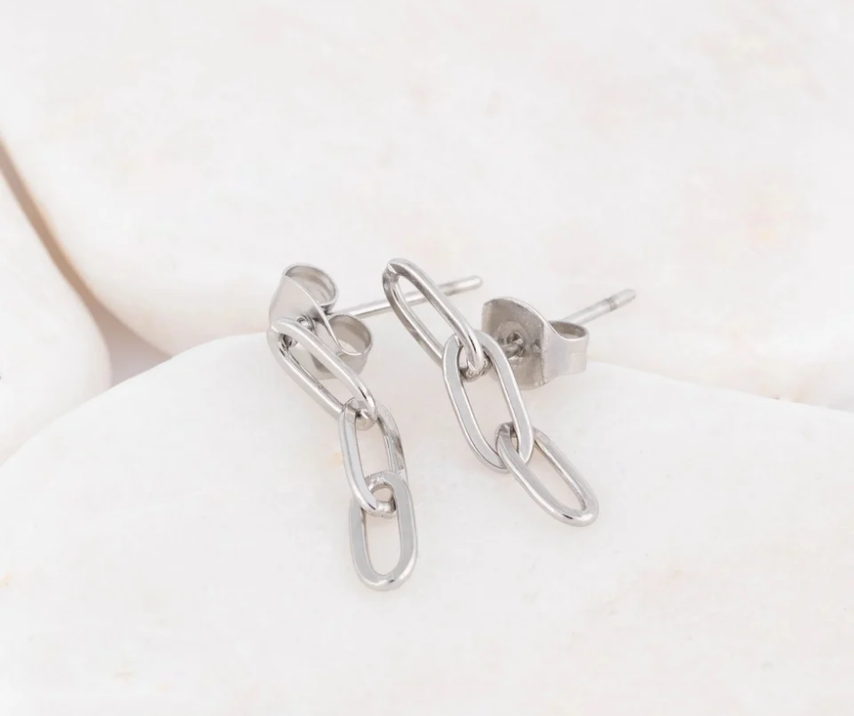 LUX Paperclip Earrings