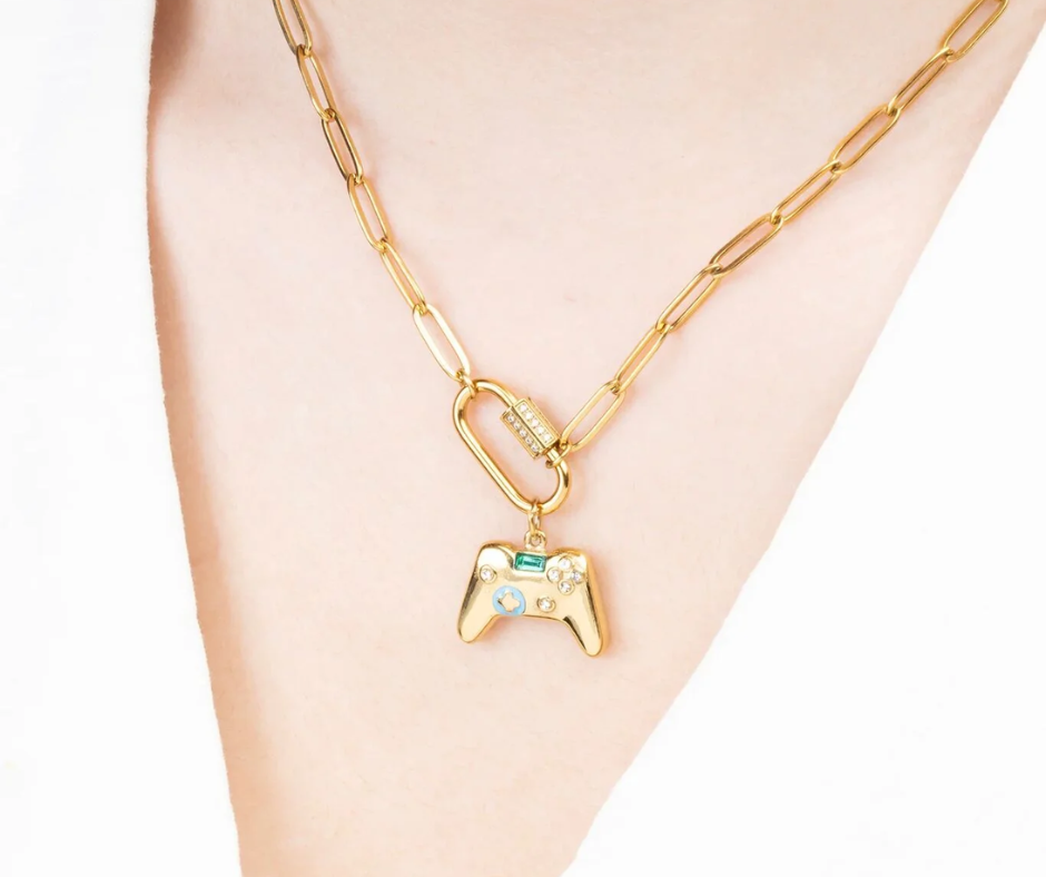 LUX Game Controller Charm