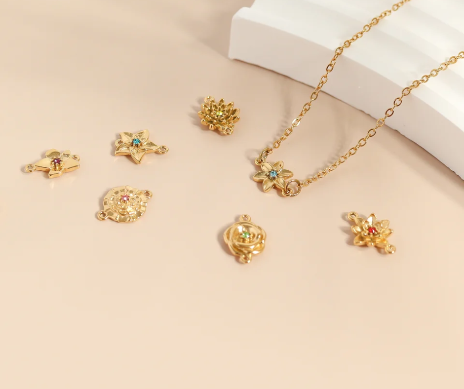 LUX Loop Connector Chain Necklace (add charm)