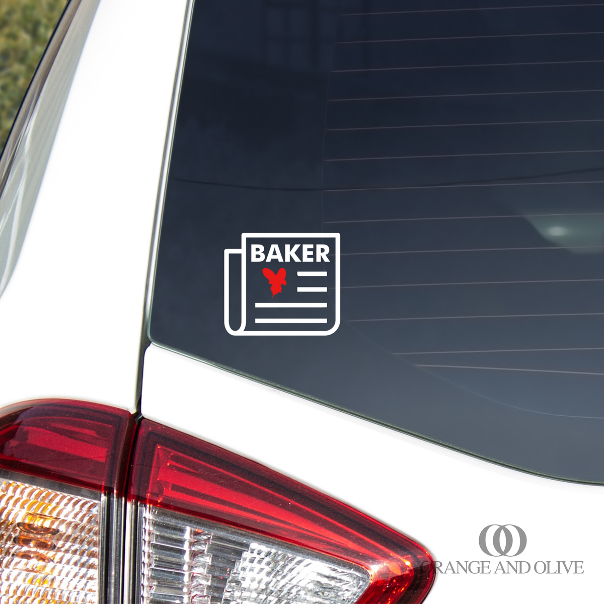 Bumper Sticker - Baker News