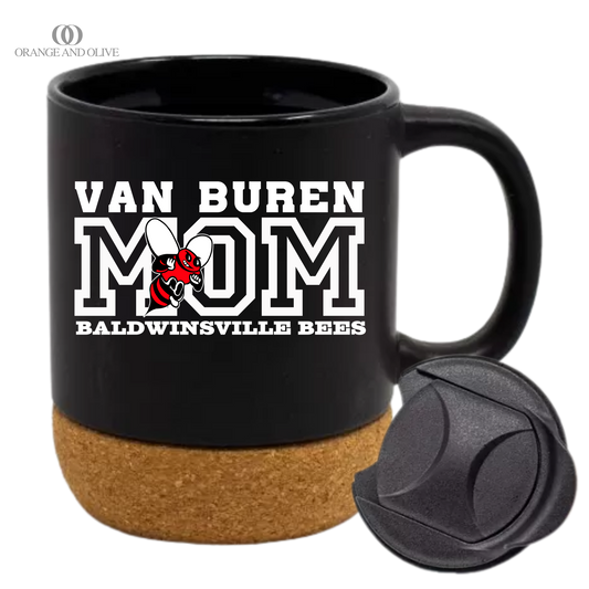 Coffee Mug Cork VAN BUREN MOM - VanBuren Fall Fundraiser