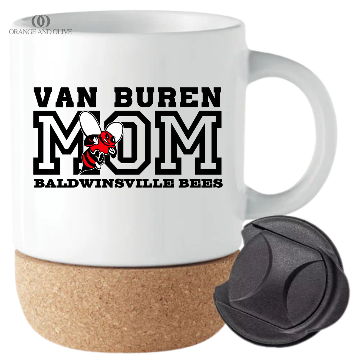 Coffee Mug Cork VAN BUREN MOM - VanBuren Fall Fundraiser
