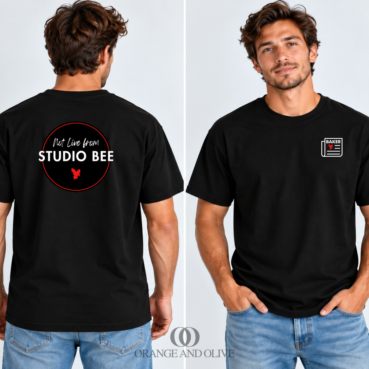 LOGO Tee Comfort Colors ADULT - Baker News