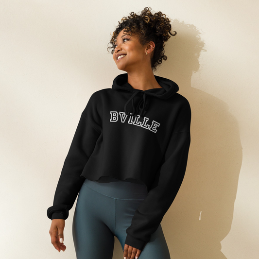BVILLE Embroidered Crop Hoodie (Ray PTA Fundraiser)