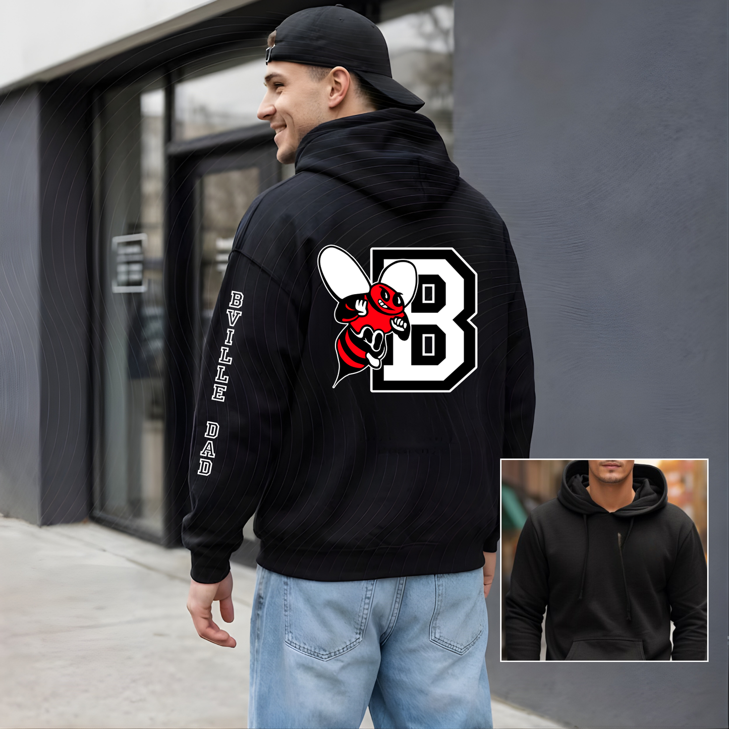 Baldwinsville Dad Hoodie (Ray PTA Fundraiser)