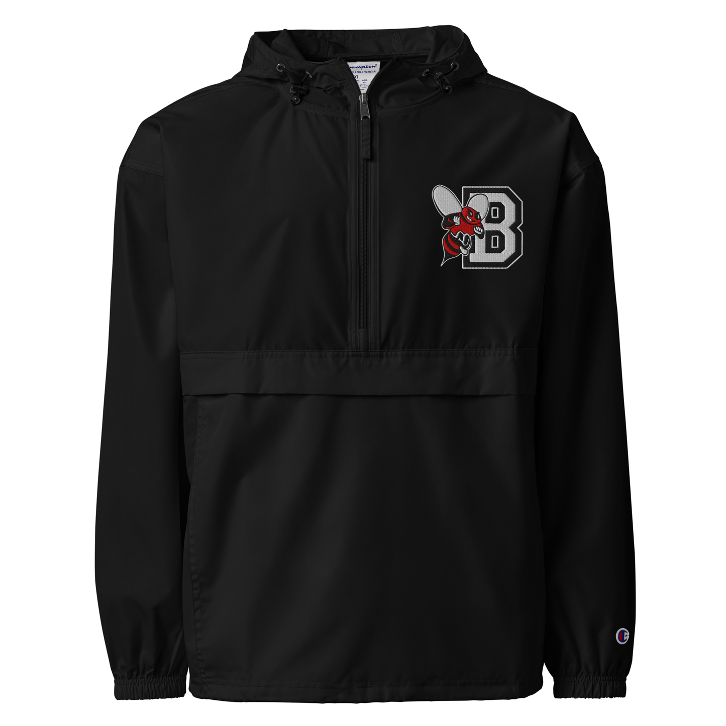 Bville Bee Embroidered Champion Packable Jacket (Ray PTA Fundraiser)