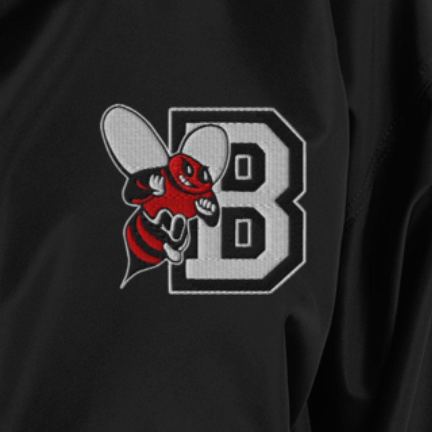 Bville Bee Embroidered Champion Packable Jacket (Ray PTA Fundraiser)