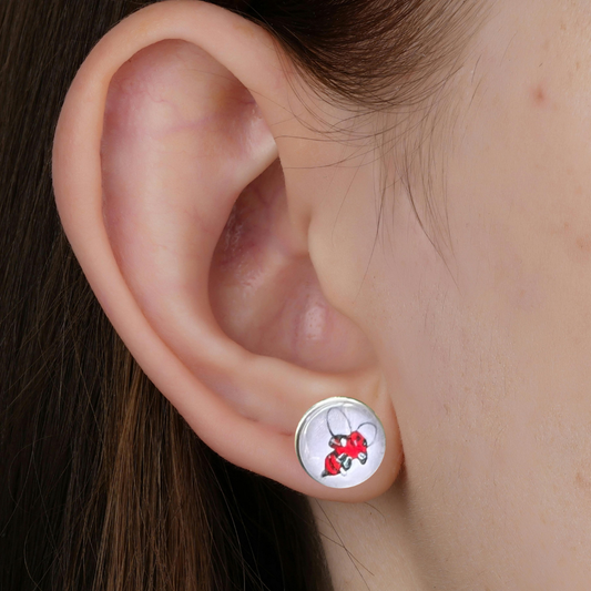 Earrings Bville Bee (Ray PTA Fundraiser)