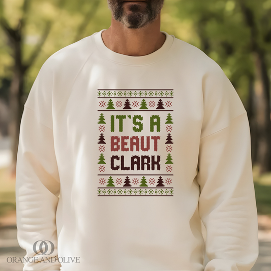 Ugly Sweater It's A BEAUT Clark