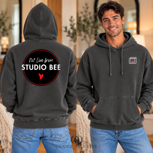 LOGO HOODIE Comfort Colors  - ADULT - Baker News