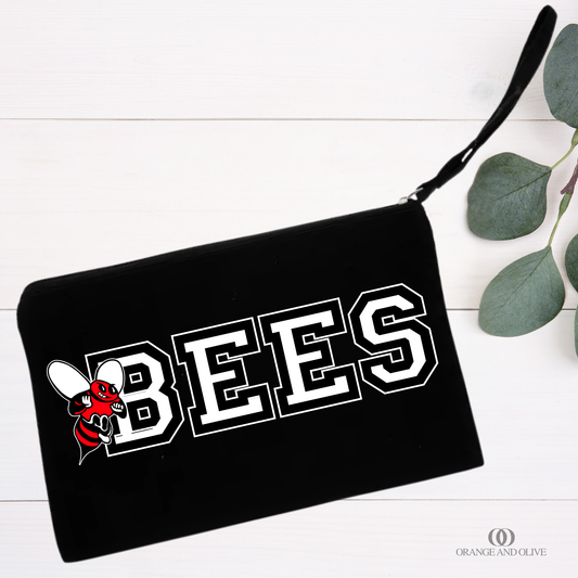 Makeup Bag - BEES/BEE - Ray Fall Fundraiser