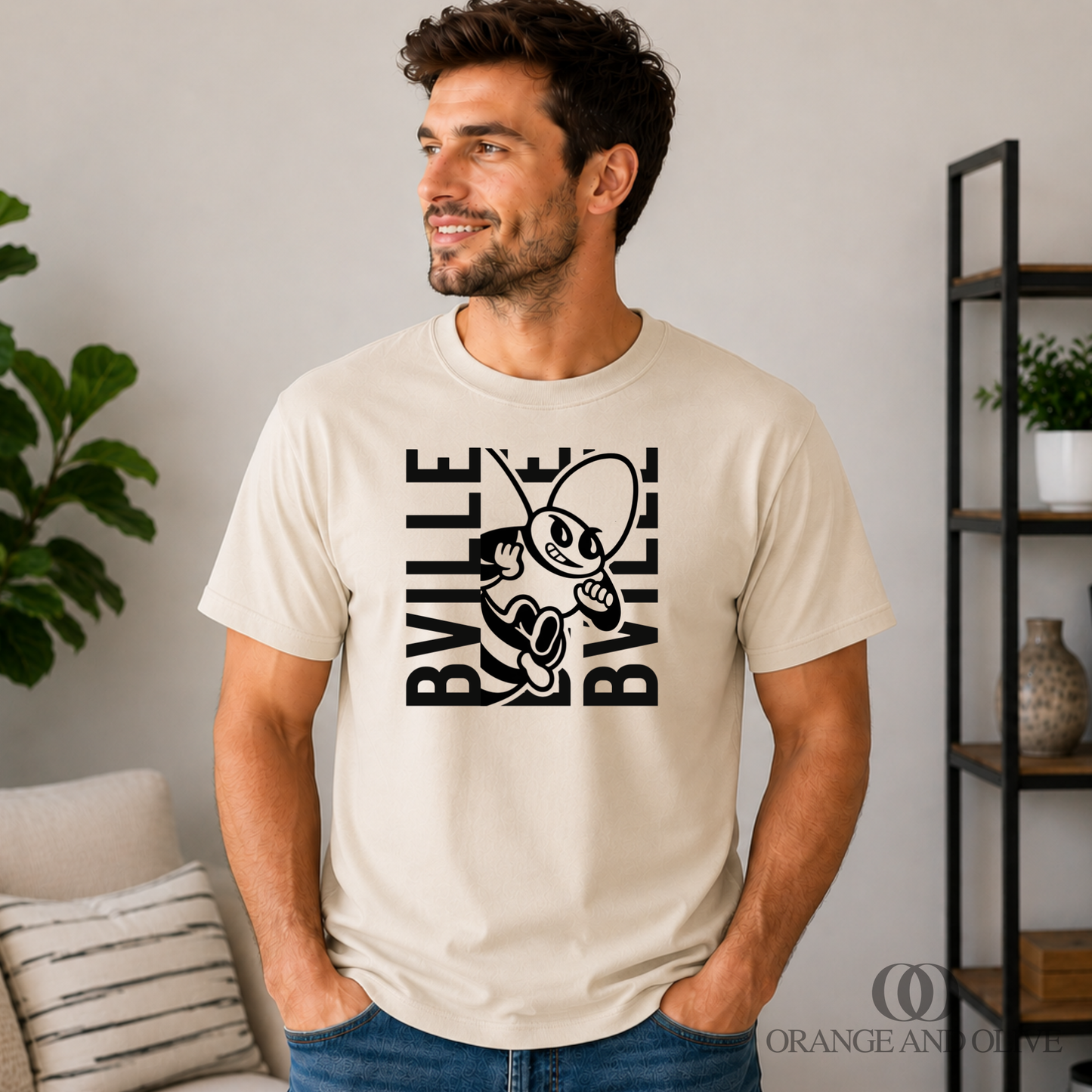 Tee BVILLE ADULT MENS - Reynolds Fundraiser