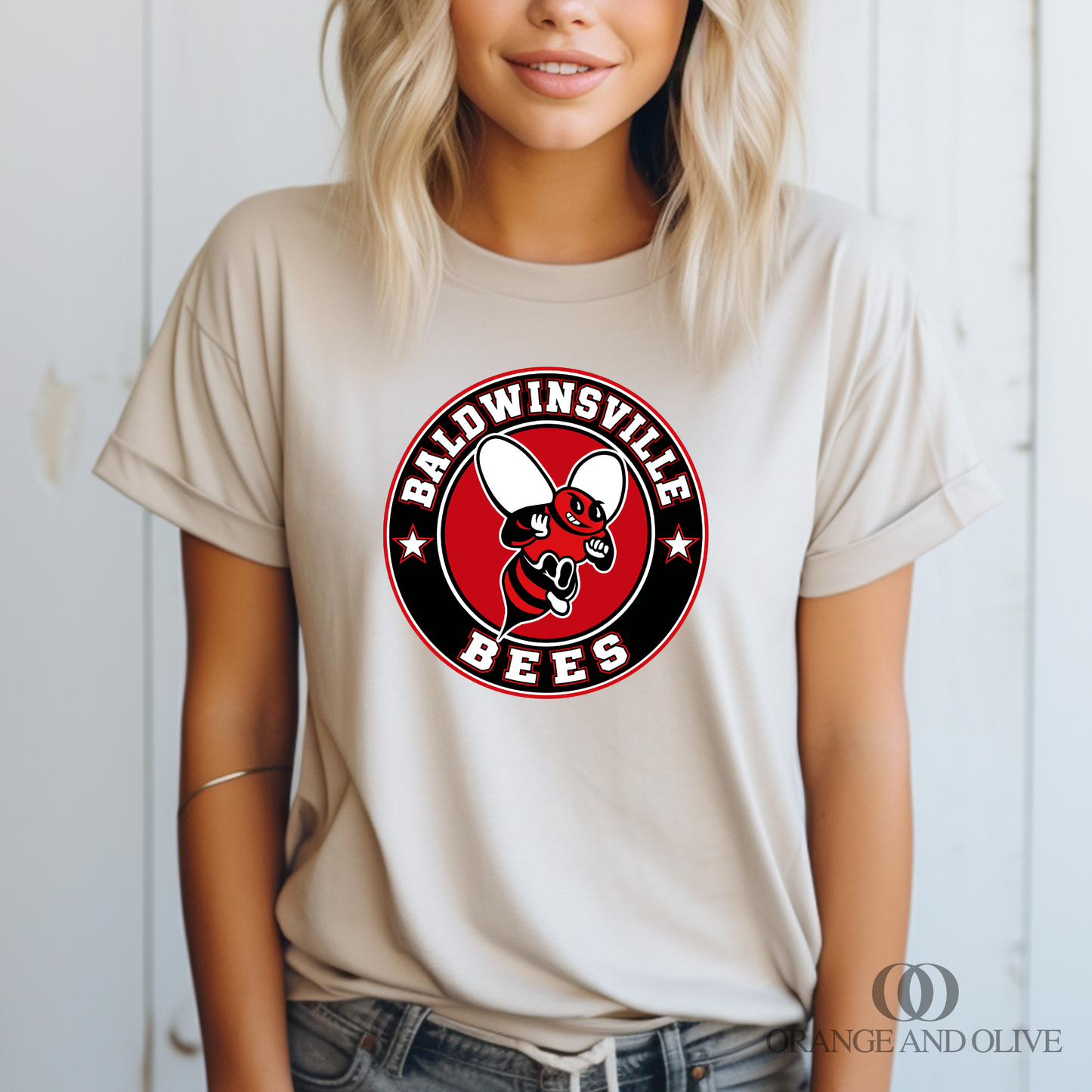 Tee Circle Logo ADULT WOMENS - Reynolds Fundraiser