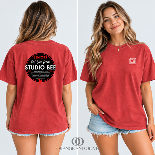 SENIORS 2026-2027 Tee Comfort Colors ADULT - Baker News