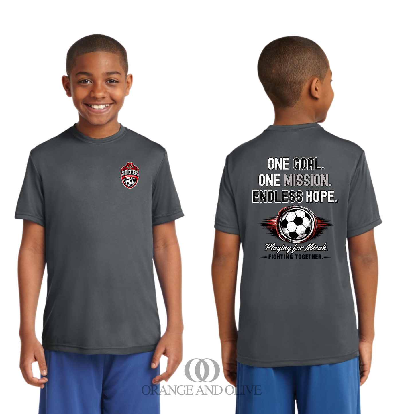 Sport-Tek PosiCharge Competitor Tee YOUTH (Micah's Mission)