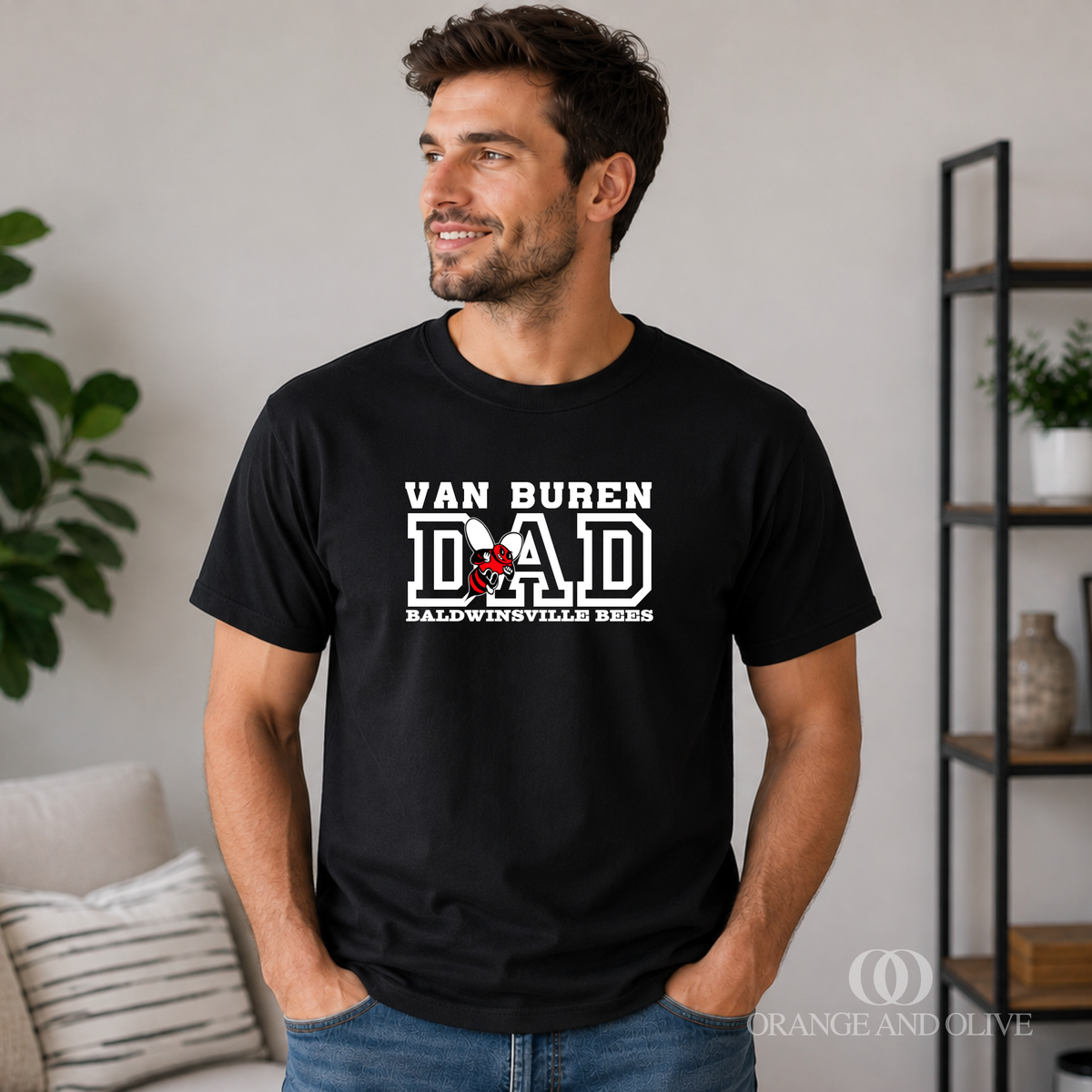 VAN BUREN DAD Tee - MENS - VanBuren Fall Fundraiser