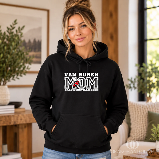 VAN BUREN MOM HOODIE - ADULT - VanBuren Fall Fundraiser
