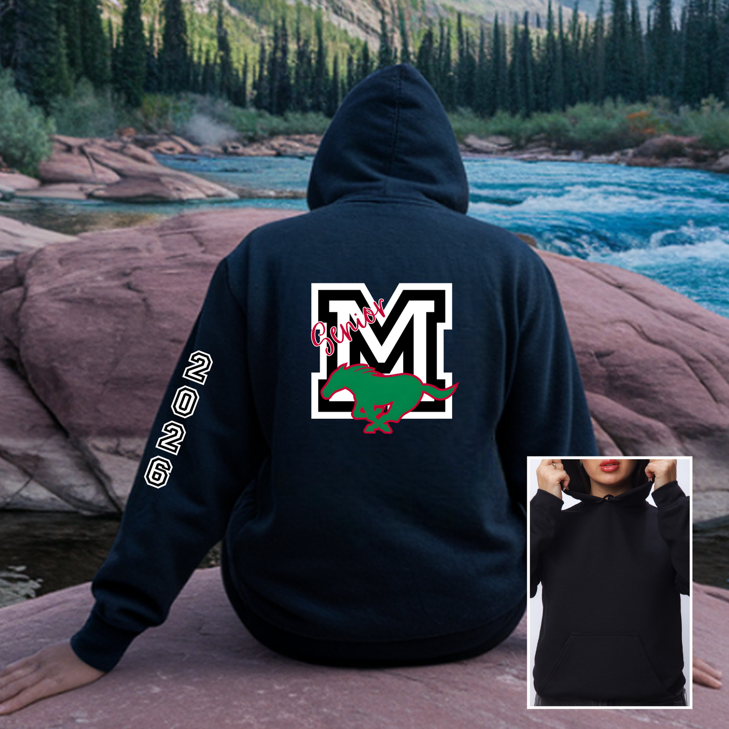 Marcellus Senior Sleeve Sweatshirt - PRE ORDER