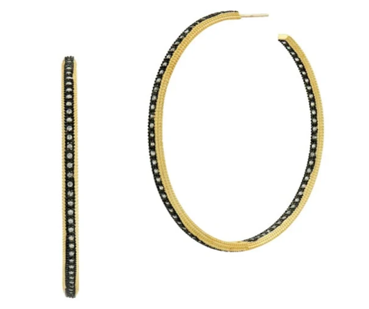 Freida Rothman Icon Hoop Earrings