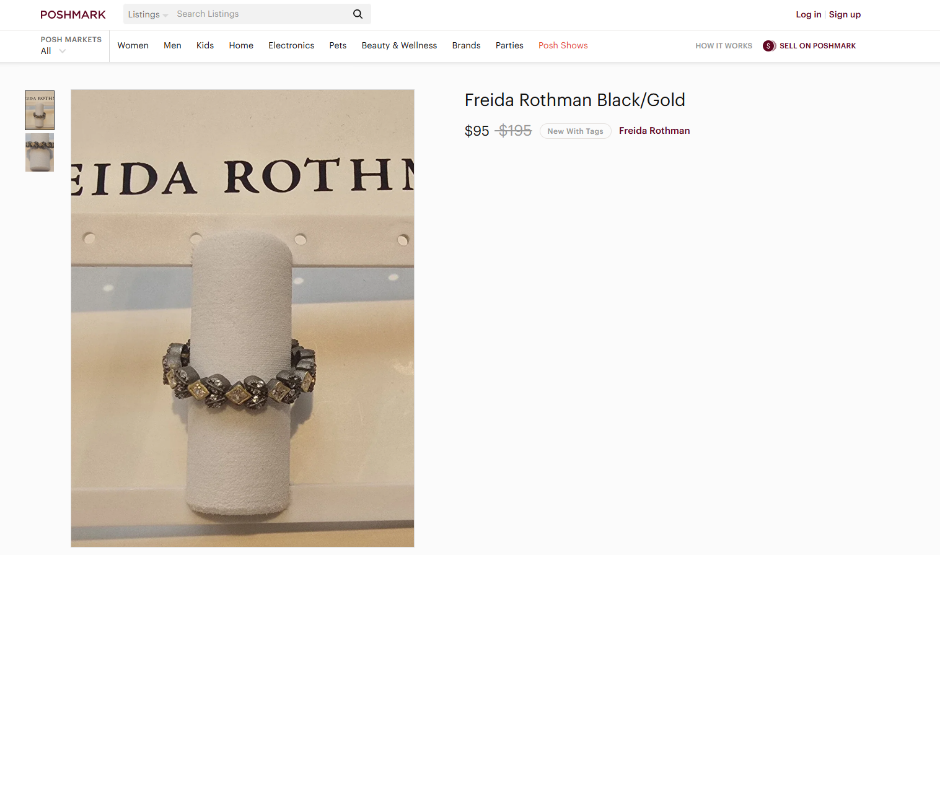 Freida Rothman Marquise Ring