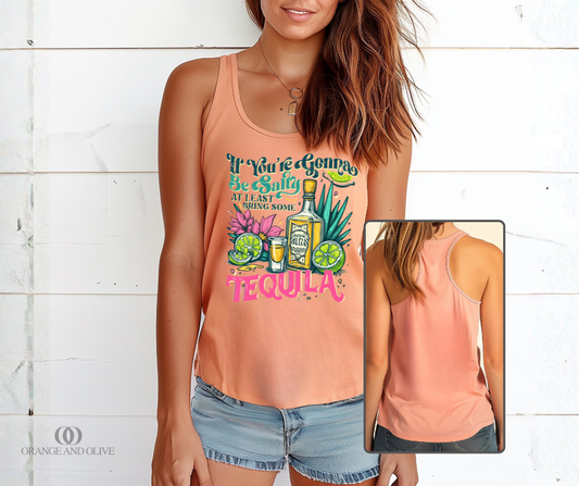 Bring Some Tequila Racerback Tank Top PRE ORDER (review description for details)